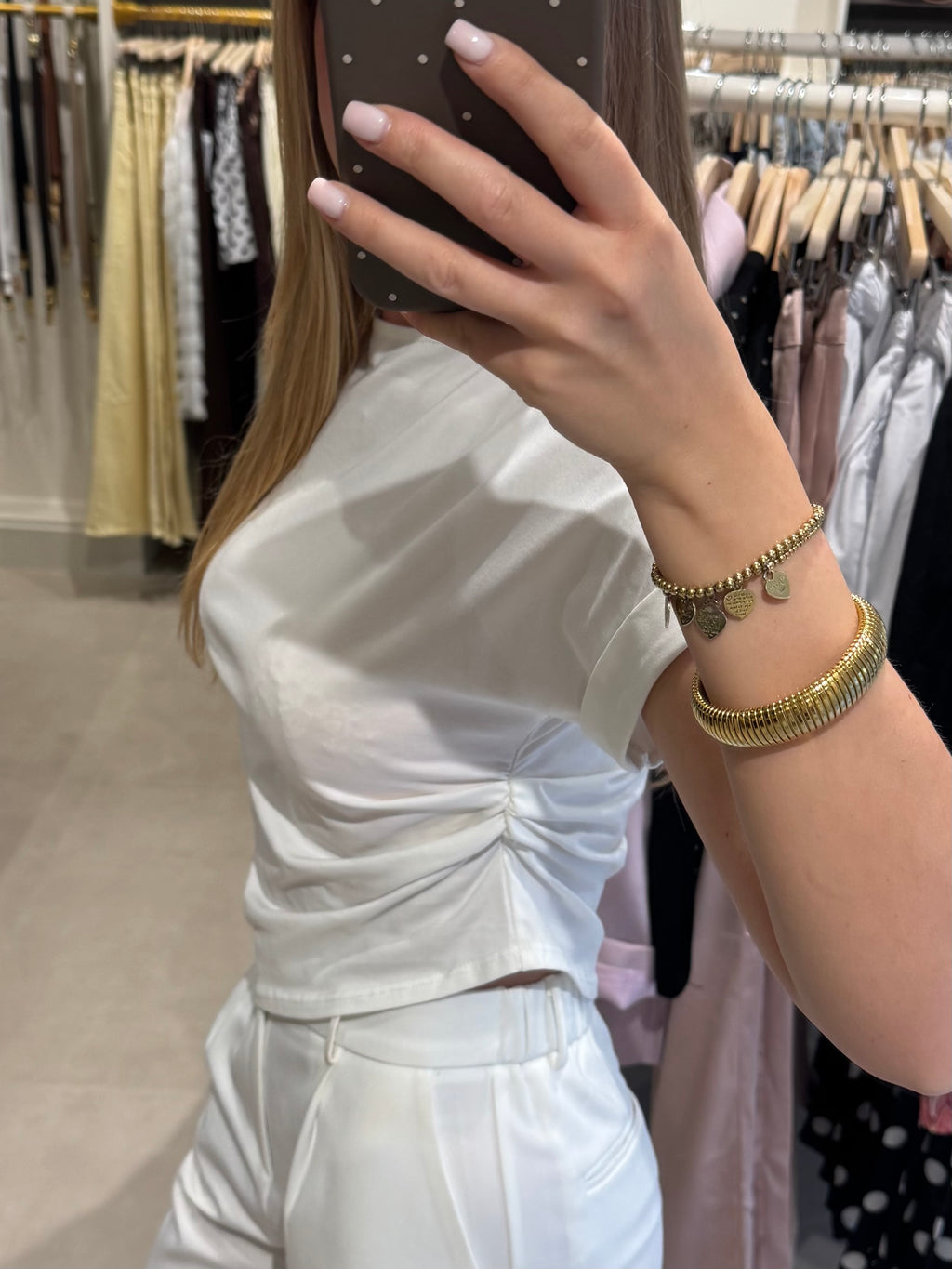 Basic t shirt - Wit