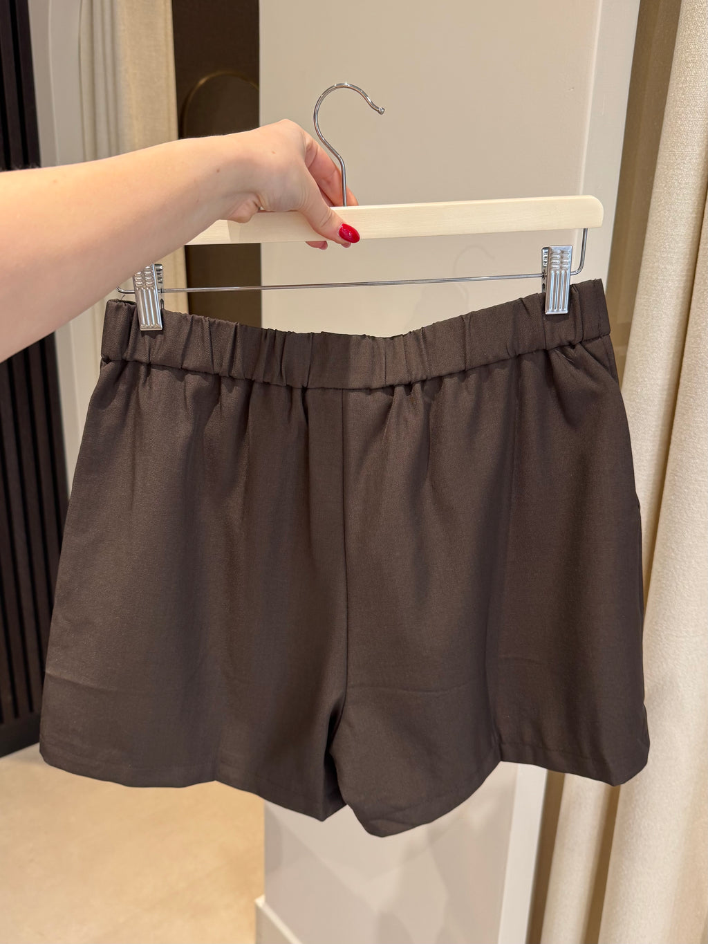 Nette short - Donkerbruin