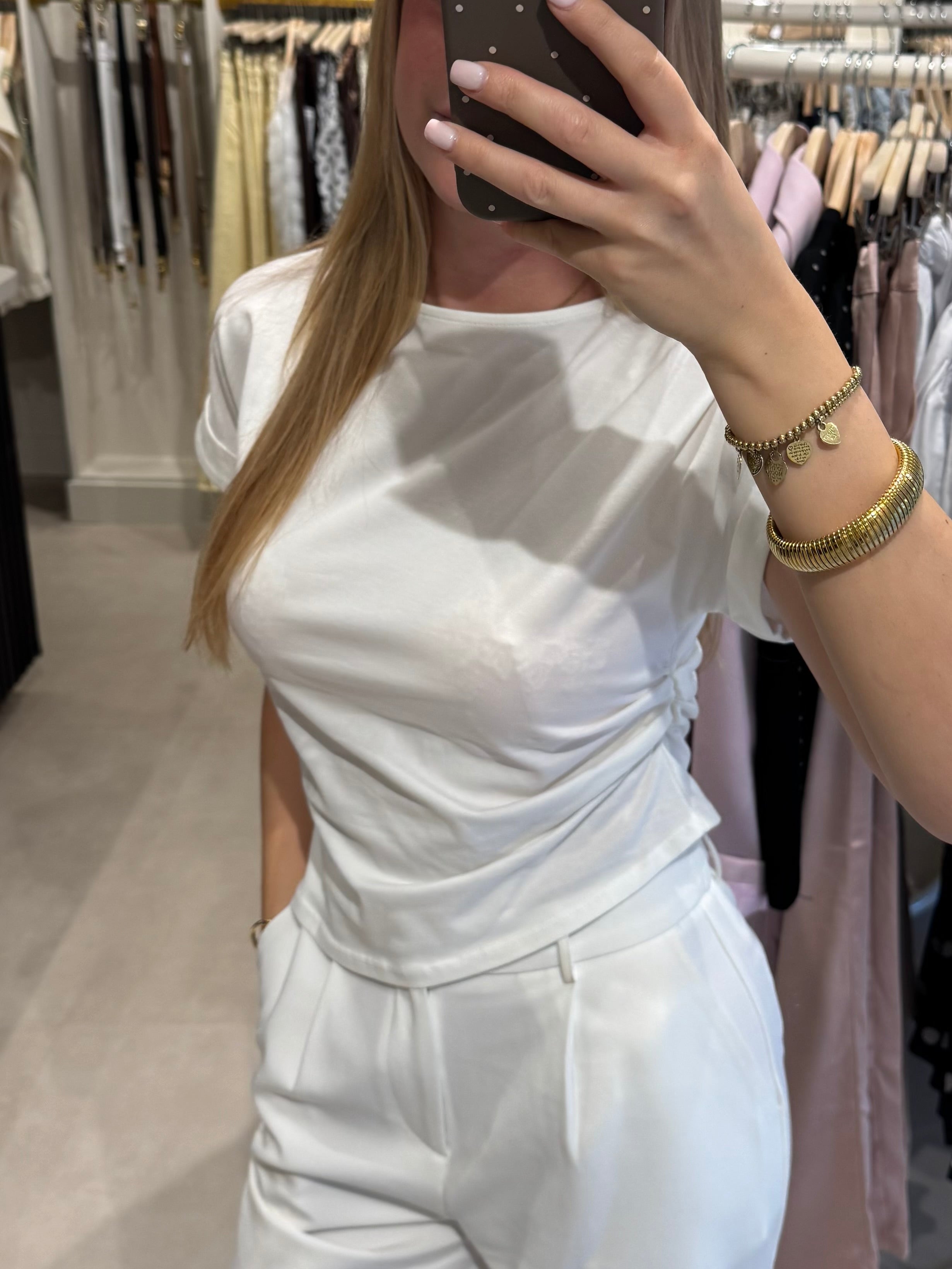 Basic t shirt - Wit