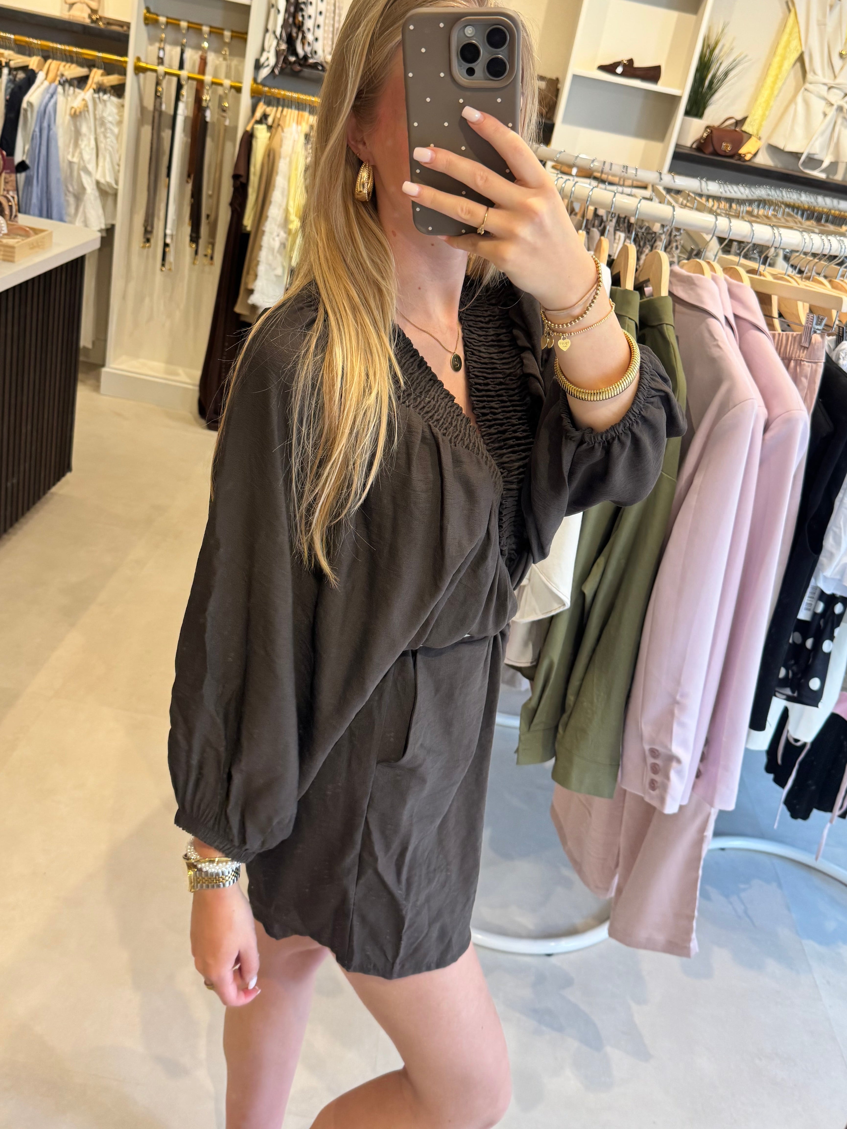 Playsuit - Donkerbruin