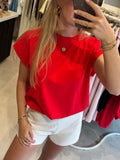 Basic t shirt - Rood