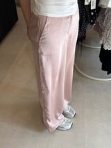 Satijnen pantalon - Rose