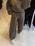 Tracksuit broek ruitje - Bruin
