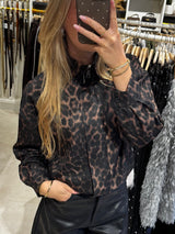 Bomberjasje Leopard - Bruin/Zwart
