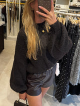 Oversized Gebreide trui - Bruin