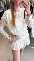 Lace dress - Off White