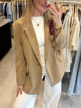 Oversized blazer - Camel