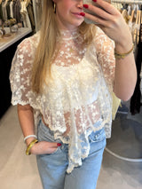 Lace top - Creme