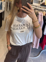 Le Marais t shirt - Wit