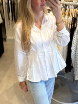Getailleerde blouse - Wit