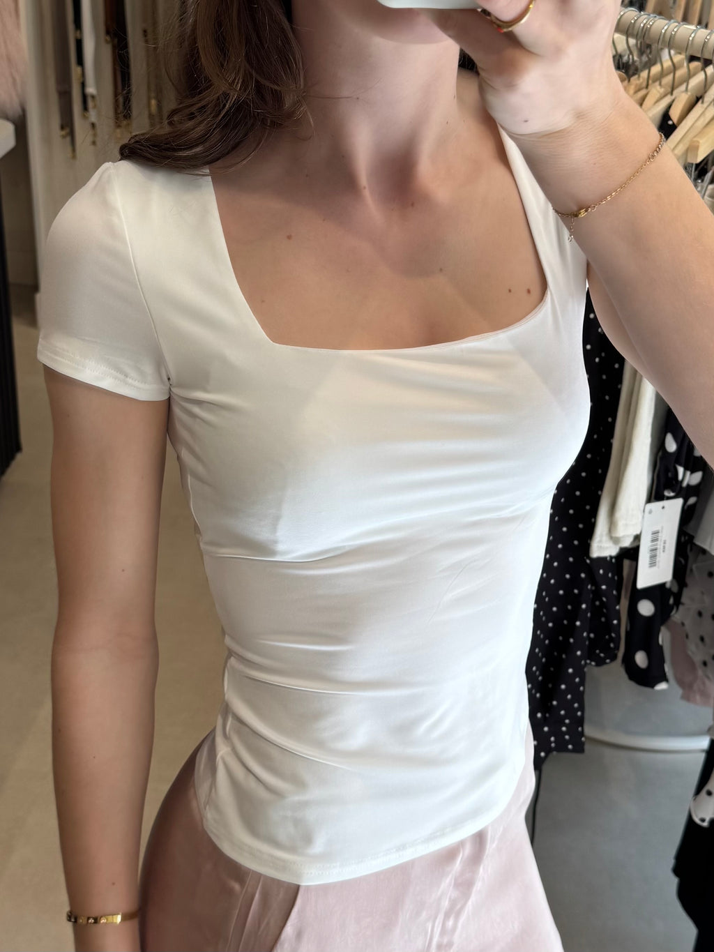Basic t shirt - Wit