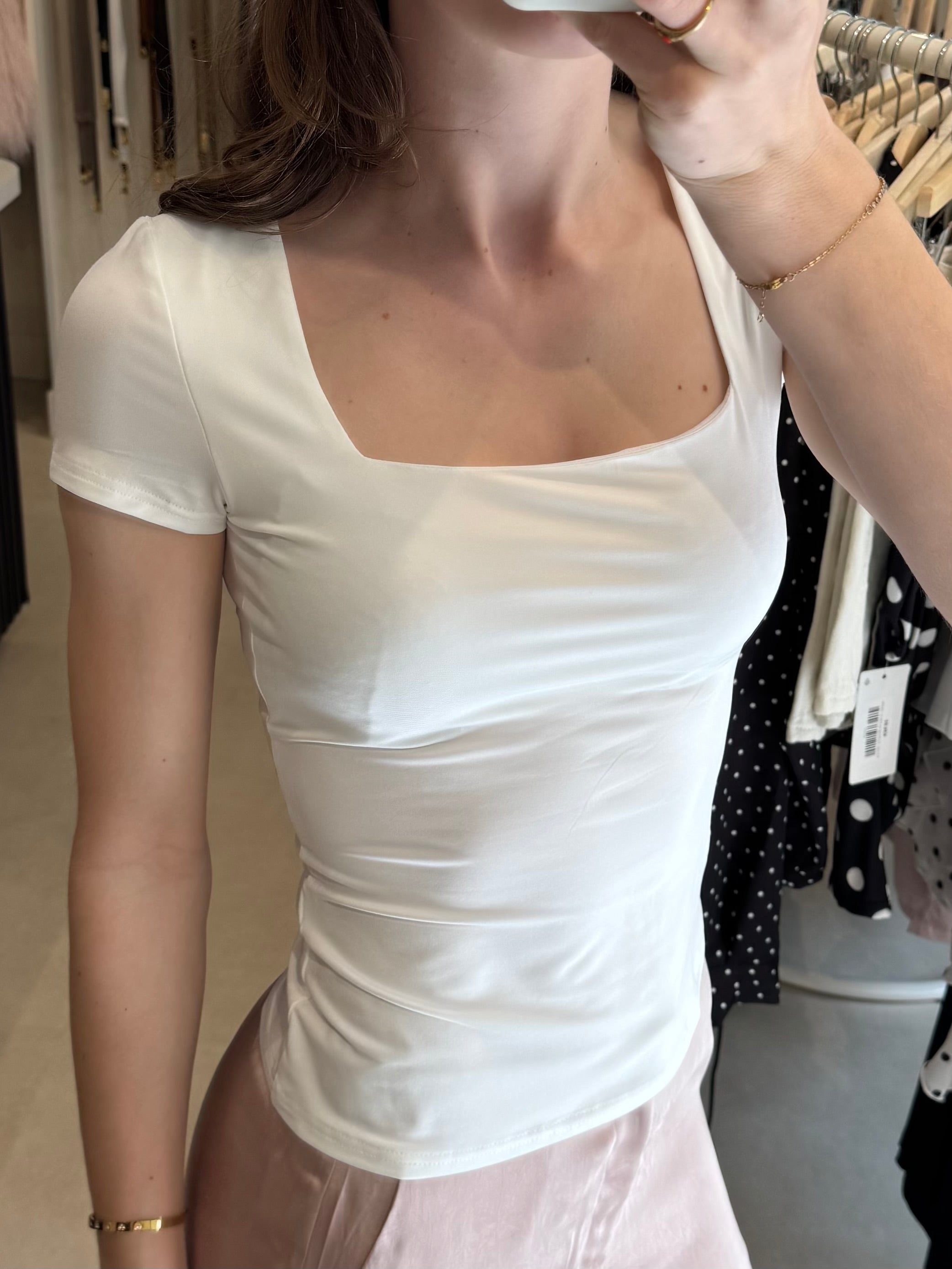 Basic t shirt - Wit