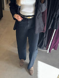 Barrel jeans - Zwarte wassing
