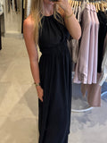Maxi halter dress - Zwart