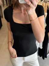 Basic t shirt - Zwart
