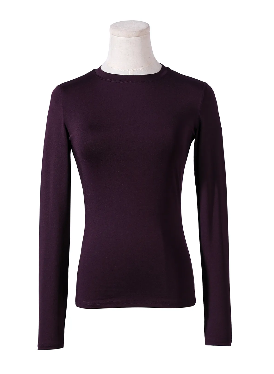 Basic Longsleeve - Aubergine