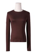 Basic Longsleeve - Bruin