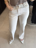 Straight leg jeans - Ecru