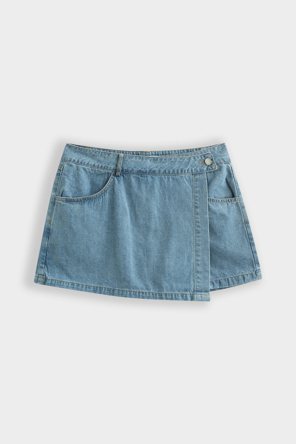 Denim Skort - Lichtblauw