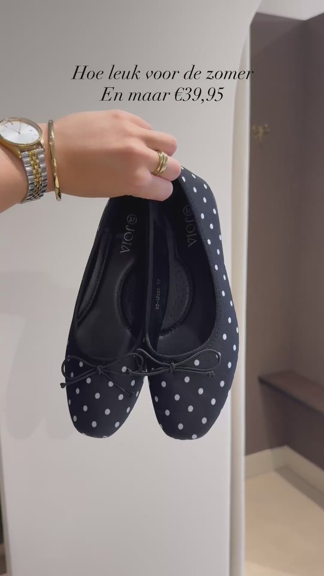 Polka dot ballerina’s