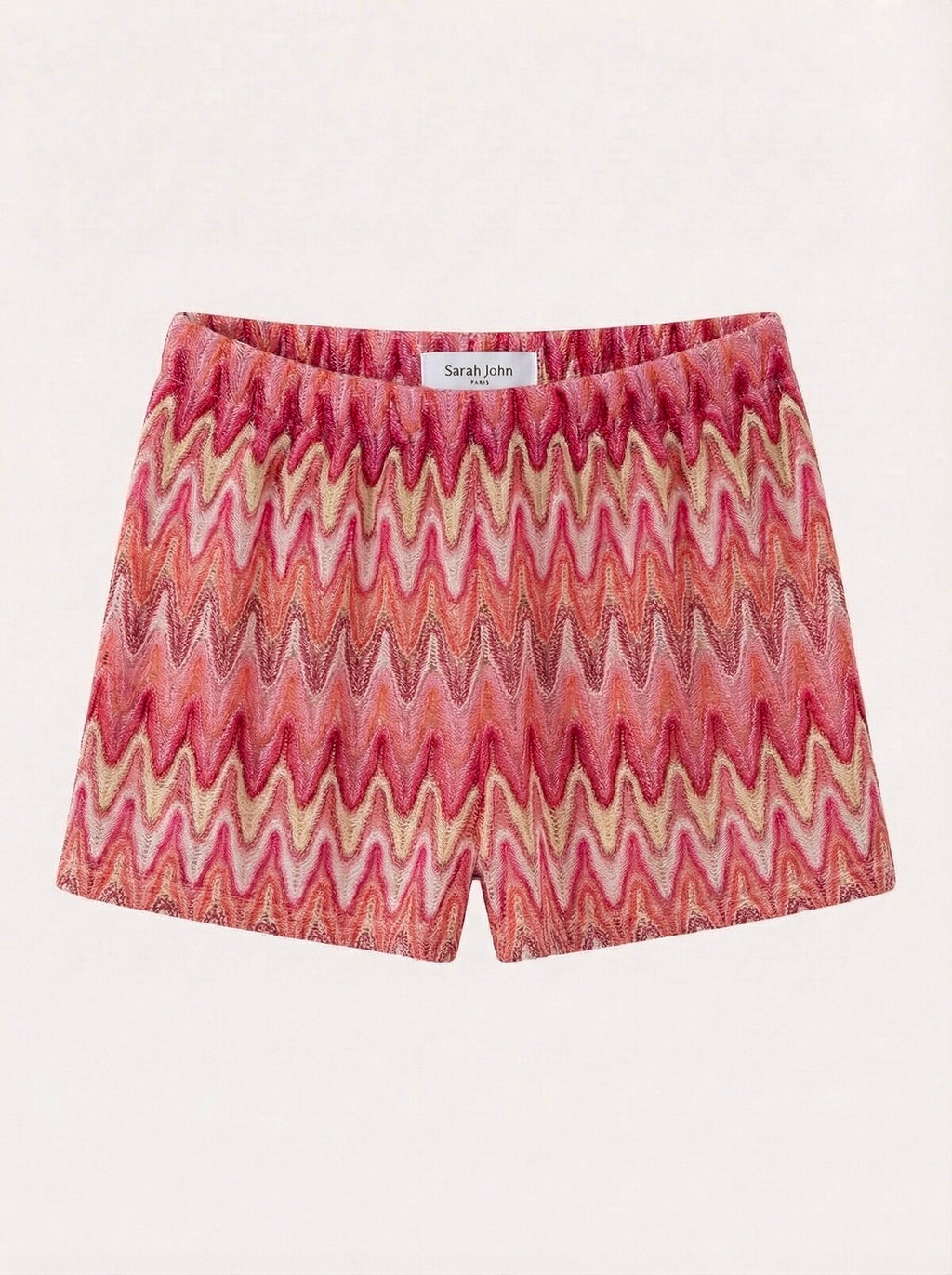 Short met patroon - Roze